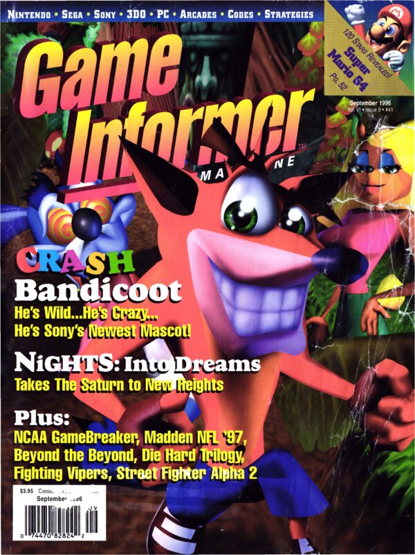 Game Informer Issue 41 (September 1996) cover